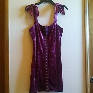 Forever 21 "Crushed Velvet Dress
